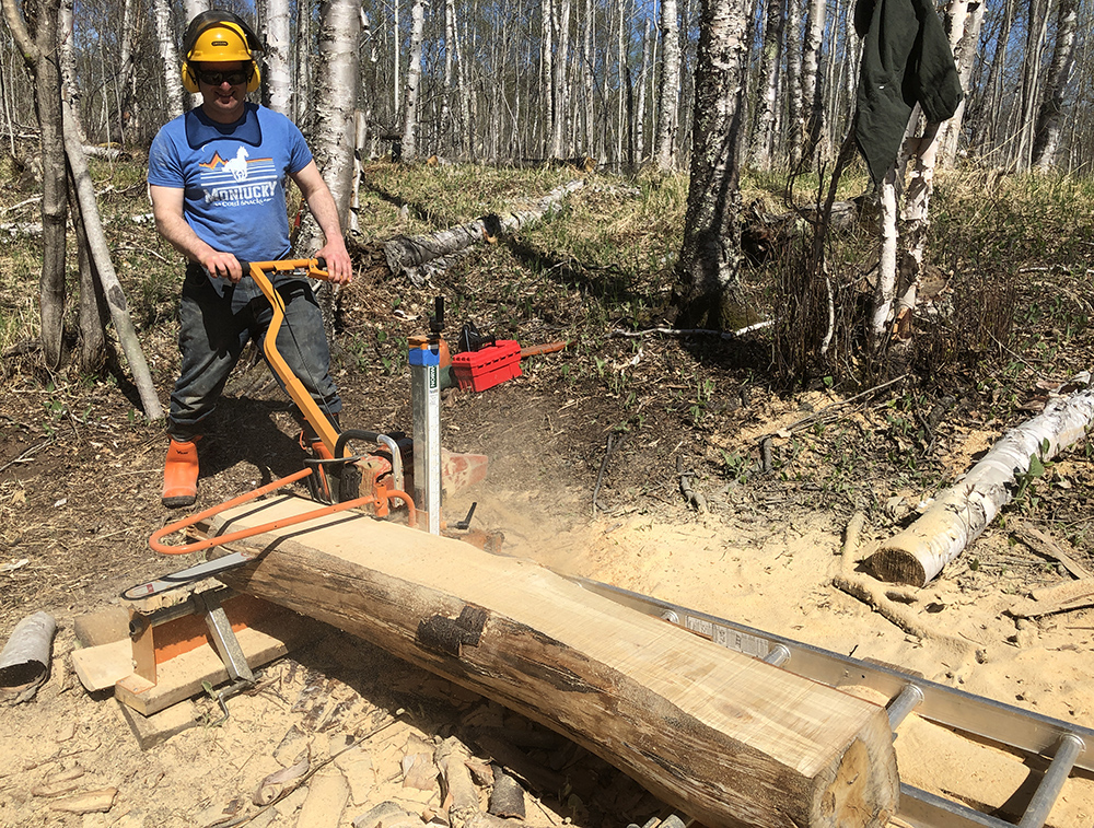 What You Need to Chainsaw Your Own Lumber