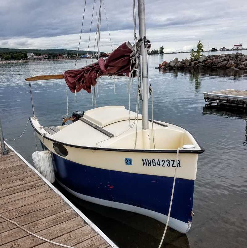 Boat auctioned off during the 2021 Boats-to-Tools auction