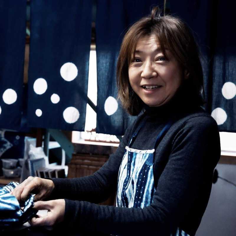 North House Folk School photo of instructor, Makiko Tokunaga