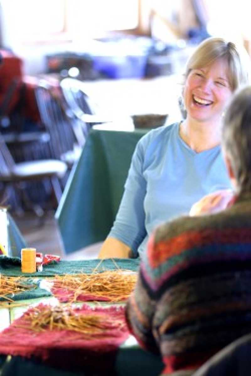 North House Folk School photo of instructor, Paula Sundet Wolf