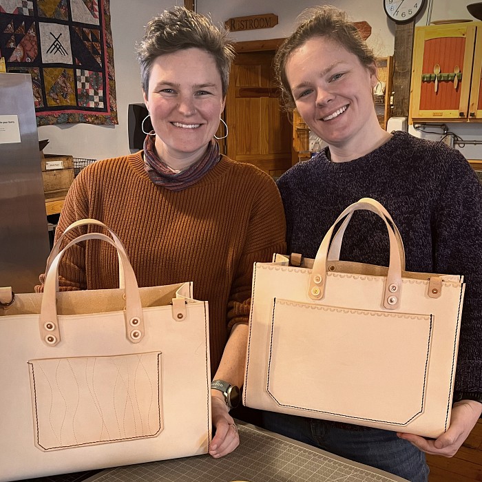 Teaser image for Hand-Sewn Leather Project Tote