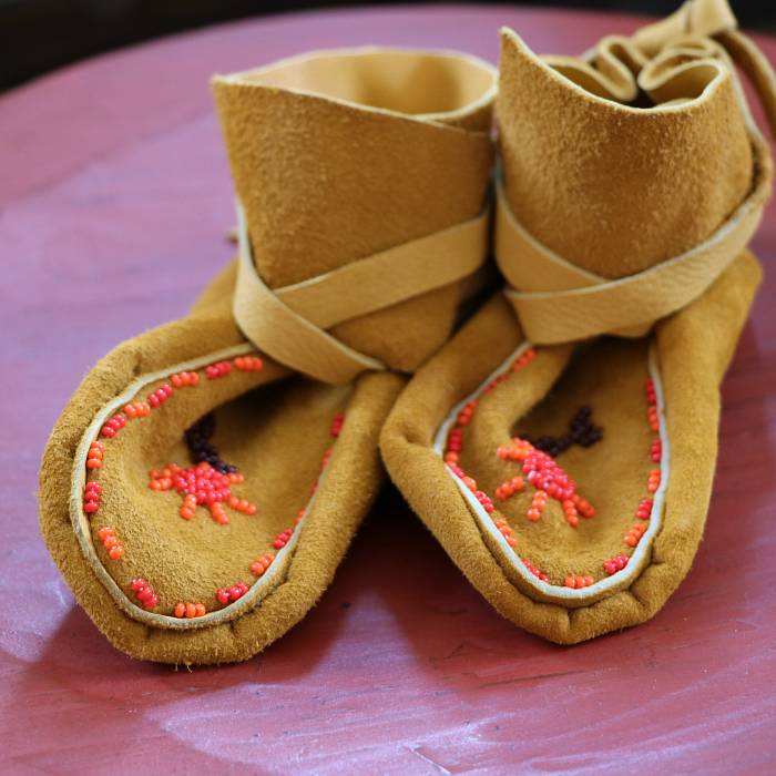 Teaser image for Anishinaabe-Style Beaded Baby Moccasins