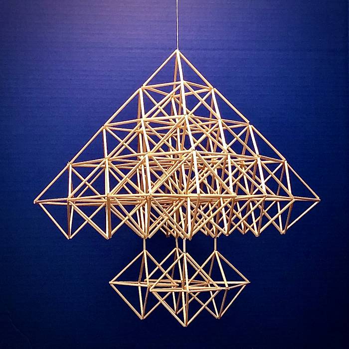 Teaser image for Geometric Straw Mobiles: The Traditional Craft of Himmeli