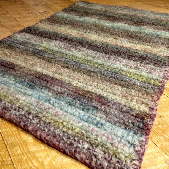 Felted Crochet Wool Rug: Online Course - 4/14/2023 | North House