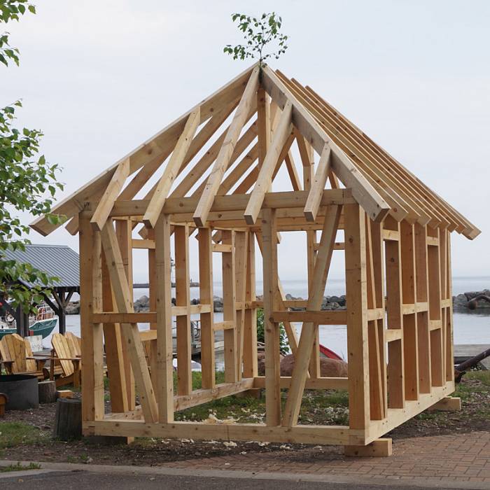 German Style Timber Framing North House Folk School Course North House Folk School