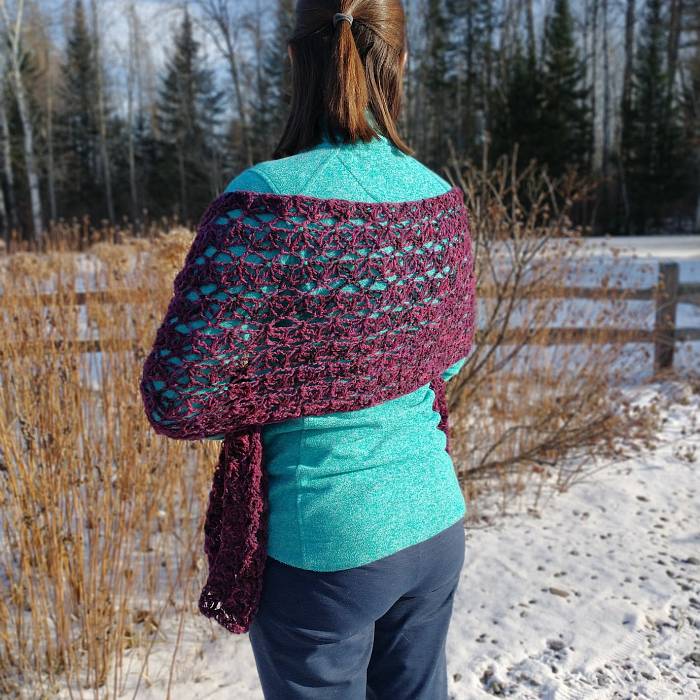 Teaser image for Crocheted Lightweight Wrap: Online Course