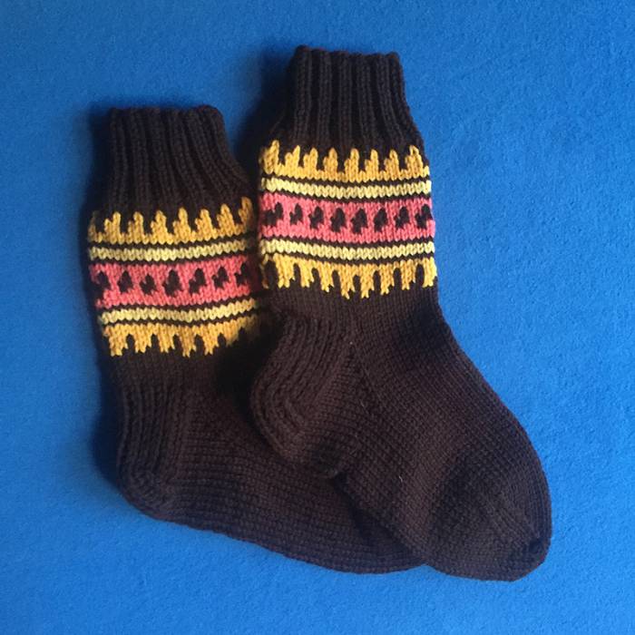 Teaser image for Knitting Skolt Sami Socks: Online Course