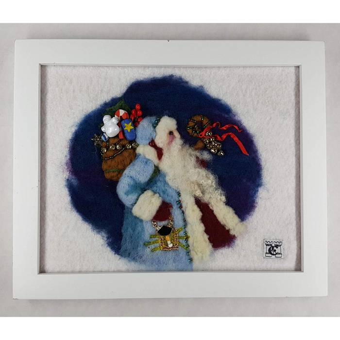 Teaser image for Painting with Wool: Kris Kringle Online Course