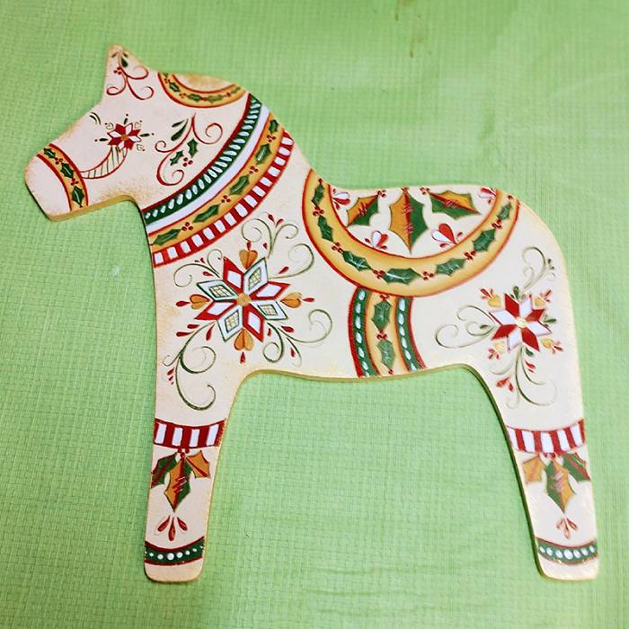 Teaser image for Advanced Scandinavian Painting: Holi-Dala Horse: Online