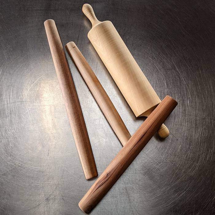 Teaser image for Spindle-Turned Rolling Pins on the Lathe