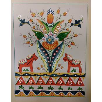 Swedish Folk Painting   Swedish Folk Painting 2 800px Sq 350x350 