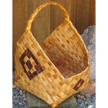 Birch Bark Baskets with Woven Lids or Handles, North House Folk School