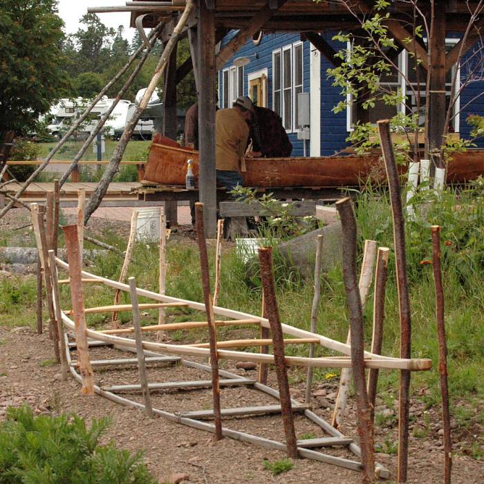 Teaser image for Birch Bark Canoes: Traditional Construction