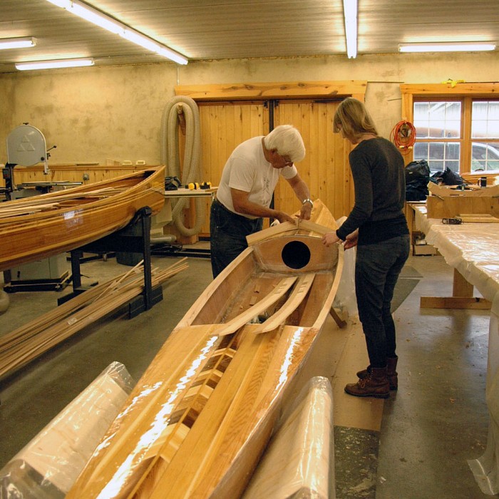 cedar-strip boatbuilding build your own canoe or kayak