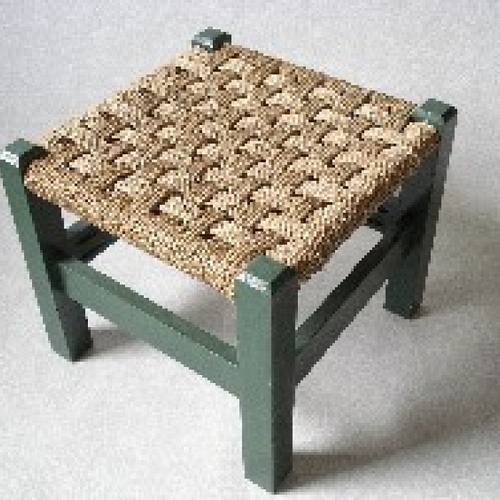 Teaser image for Footstool Weaving: Danish Modern Cord & Seagrass