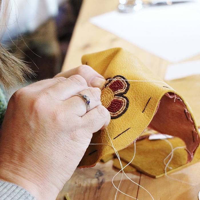 Teaser image for Deerskin Mittens with Anishinaabe-Style Beadwork: Online Course