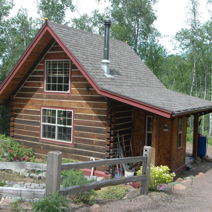 Dovetail Log Sauna Or Cabin Build Your Own North House Folk