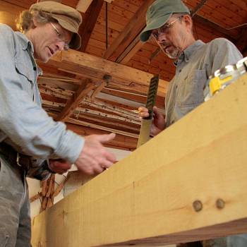 Norwegian Timber Framing Grindbygg Building, North House Folk School course