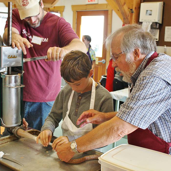 Swedish Potato Sausage Making, North House Folk School Course