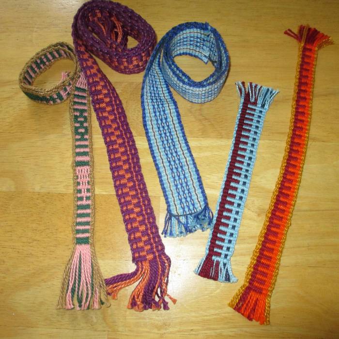 inklet weaving length