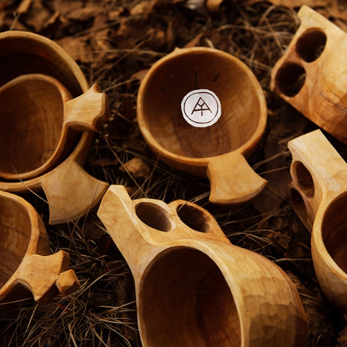 Handcrafted Wooden Scandinavian Kuksa Tea Cup — everdreamcraft