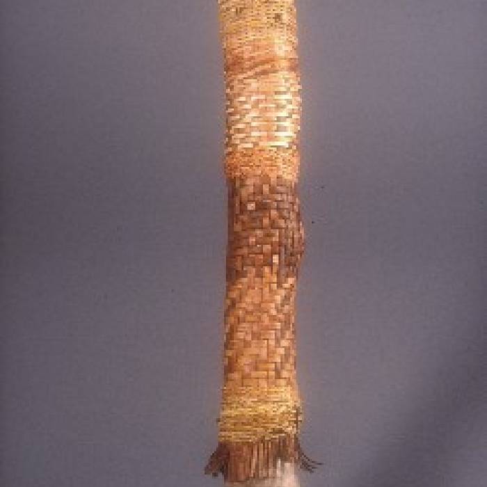 Teaser image for Weaving an Original Walking Stick Grip with Barks