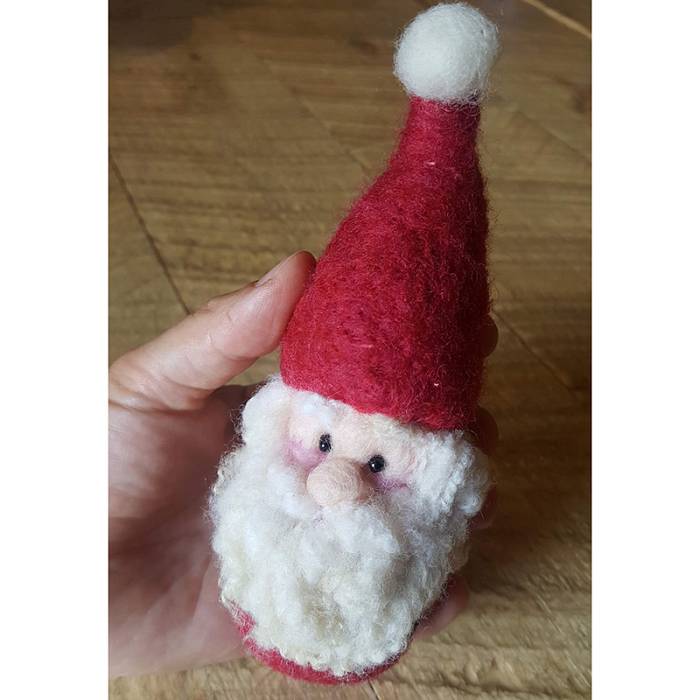 Teaser image for Needle Felted Santas Online Class