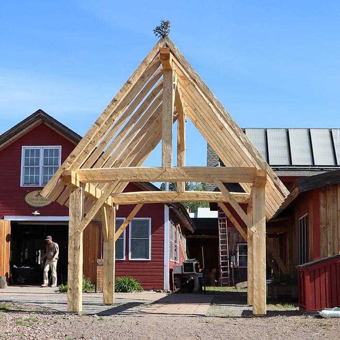Photo for Hand-Hewn Timber Frame