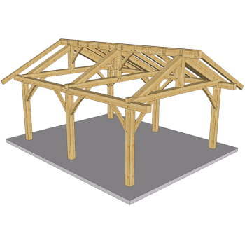 16x20 Timber Frame