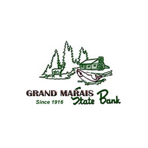 Logo for North House Folk School Partner, Grand Marais State Bank