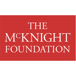Logo for North House Folk School Partner, The McKnight Foundation